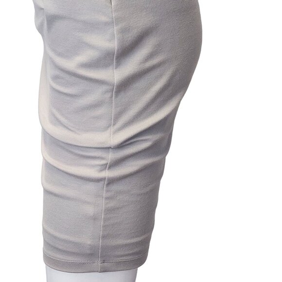 Bebe Interweave Deep V Dress Gray Small NWT - Picture 9 of 16